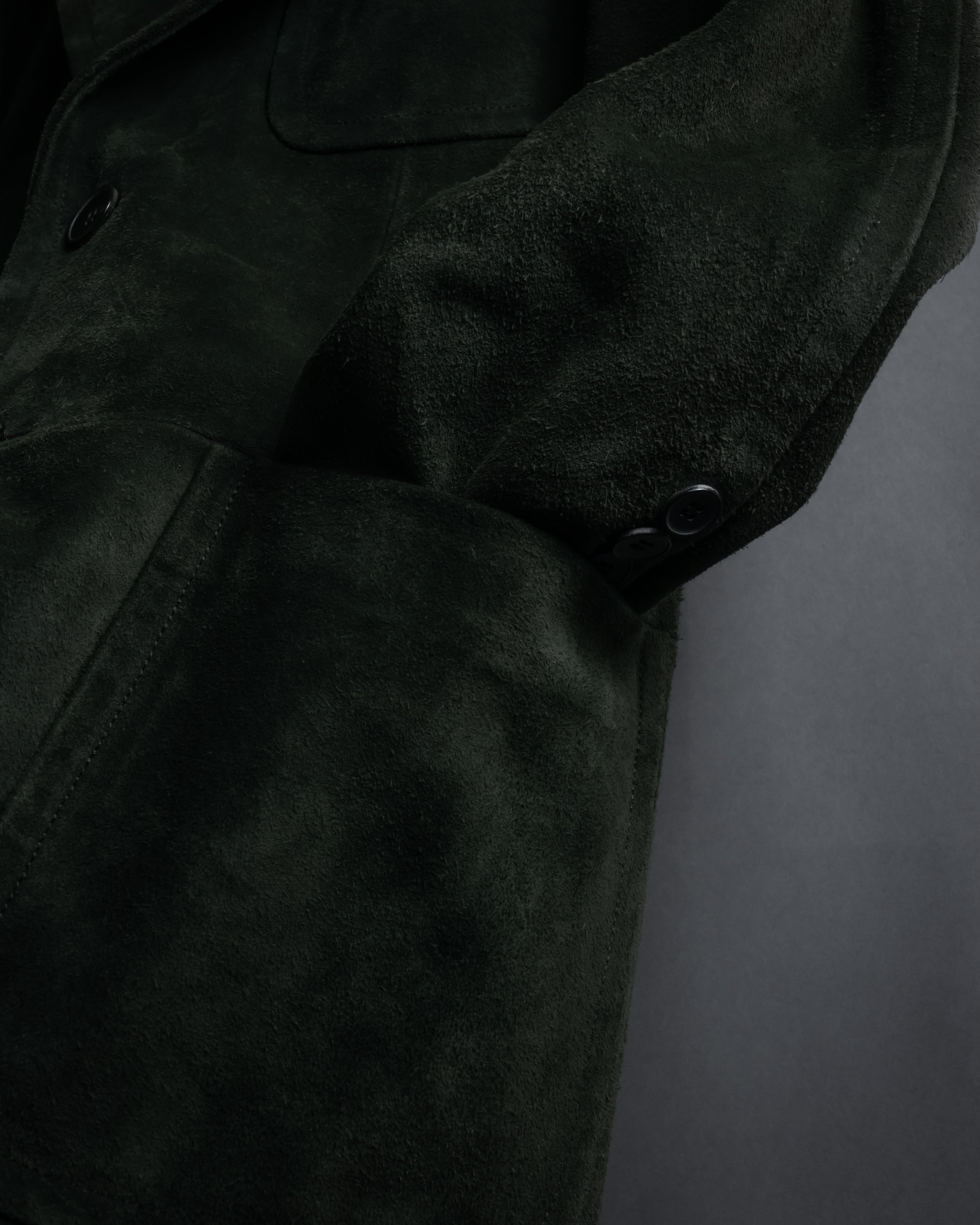 -SPECIAL- "GUCCI" 90’s Tom ford design suede tailored jacket