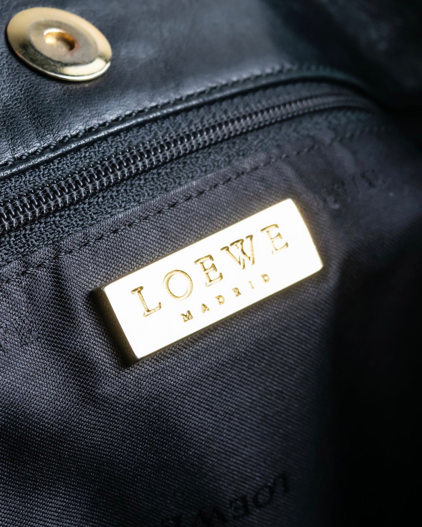 "LOEWE" Real fur and nappa leather tote bag