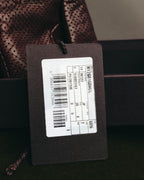 "VALENTINO GARAVANI" 2010's Burgundy perforated leather gloves