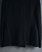 "PRADA" 90’s-00’s Minimal double-breasted wool jacket