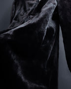 -SPECIAL- “VALENTINO” 1988–1992 SAGA Mink Shawl Collar Coat