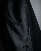 "GIORGIO ARMANI" 90’s draped double breasted suit set-up