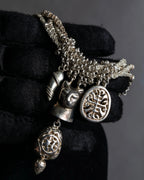 "Folli Follie" Symbolic charm design chain necklace