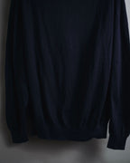 "Loro Piana" Refined high-gauge cotton crewneck knit