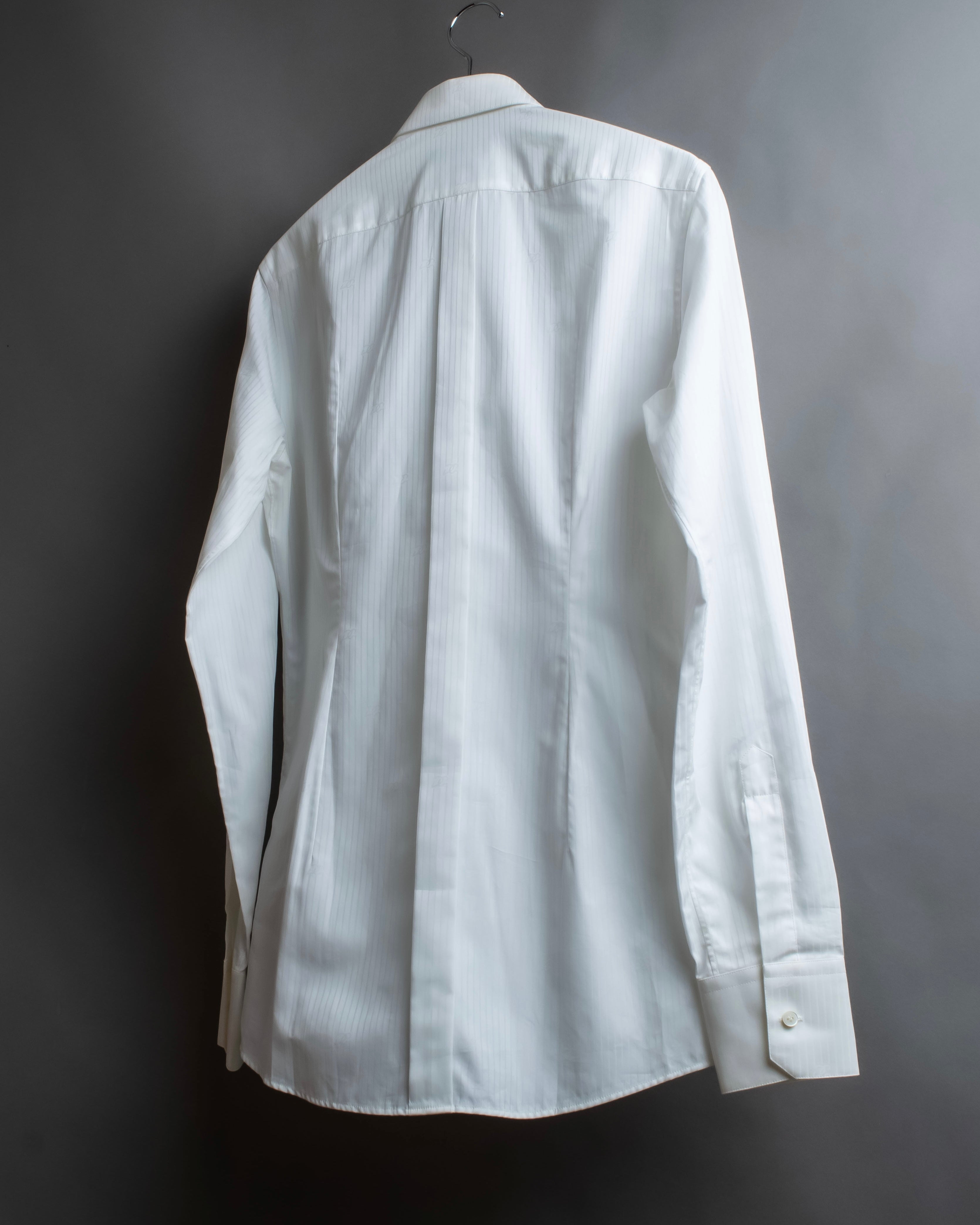 "DOLCE &amp; GABBANA" Shadow stripe pattern oversized shirt