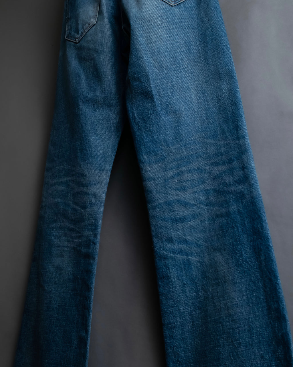 "CELINE" Stonewash design straight denim