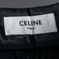 "CELINE" Shiny striped wide tapered slacks