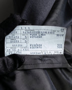 Vintage shoulder construction peak lapel tailored jacket