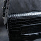 "DRIES VAN NOTTEN" Crocodile leather shoulder bag