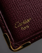 "Cartier" Les Must de Cartier bi-fold leather wallet