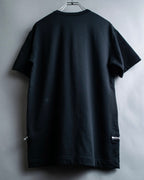 “Comme des Garçons Homme Plus” Zip attached detail T shirt