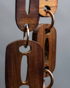 "MARNI" Large tree and chain combination necklace