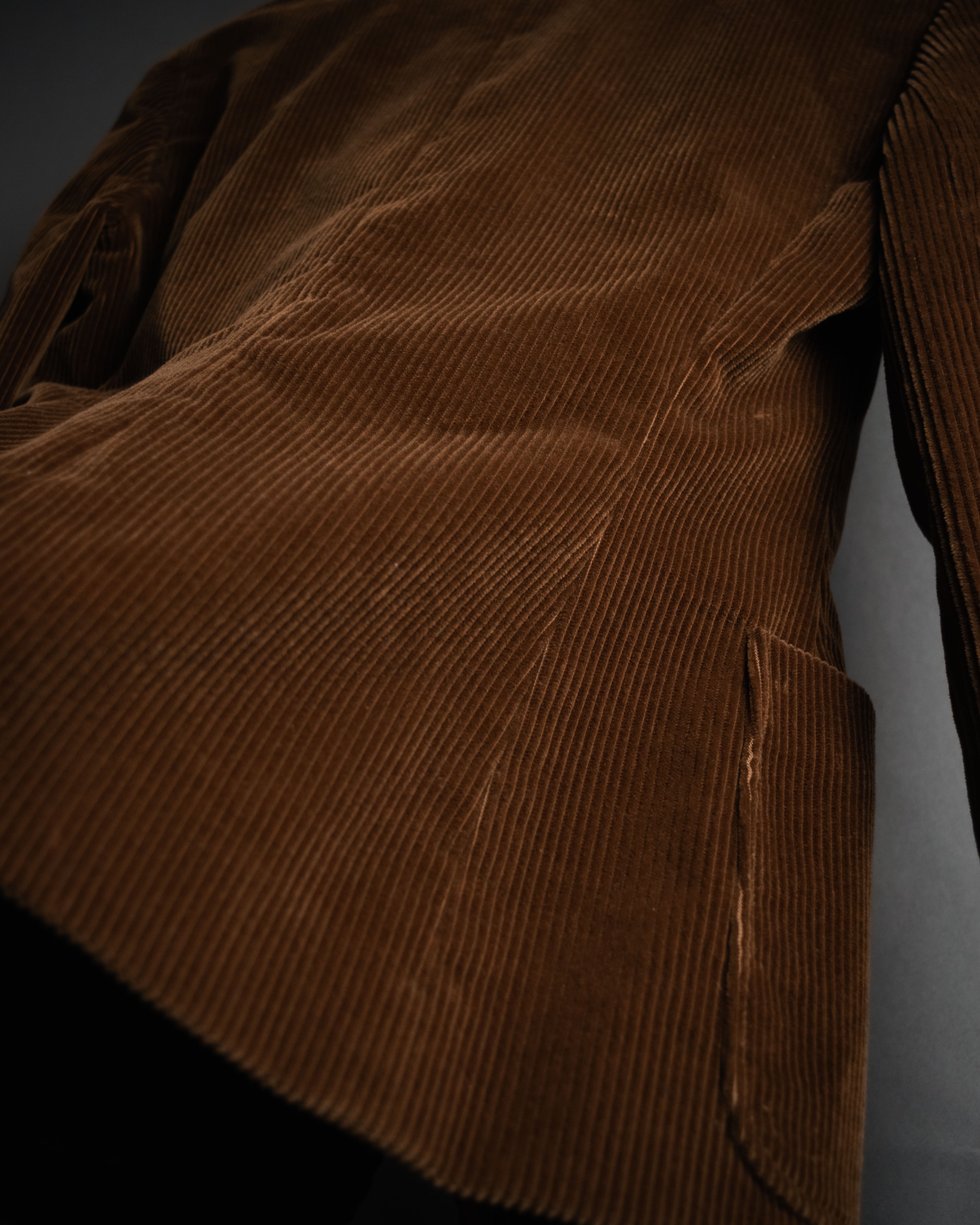 “CELINE” 2000’s corduroy tailored jacket