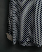 "Christian Dior" 80's-90's Striped silk blouse