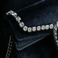 "GUCCI" Dionysus velvet crystal lined shoulder bag