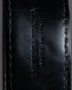 "BOTTEGA VENETA" Intrecciato technique leather belt