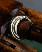 "JEAN PAUL GAULTIER" Logo engraved silver 925 ring