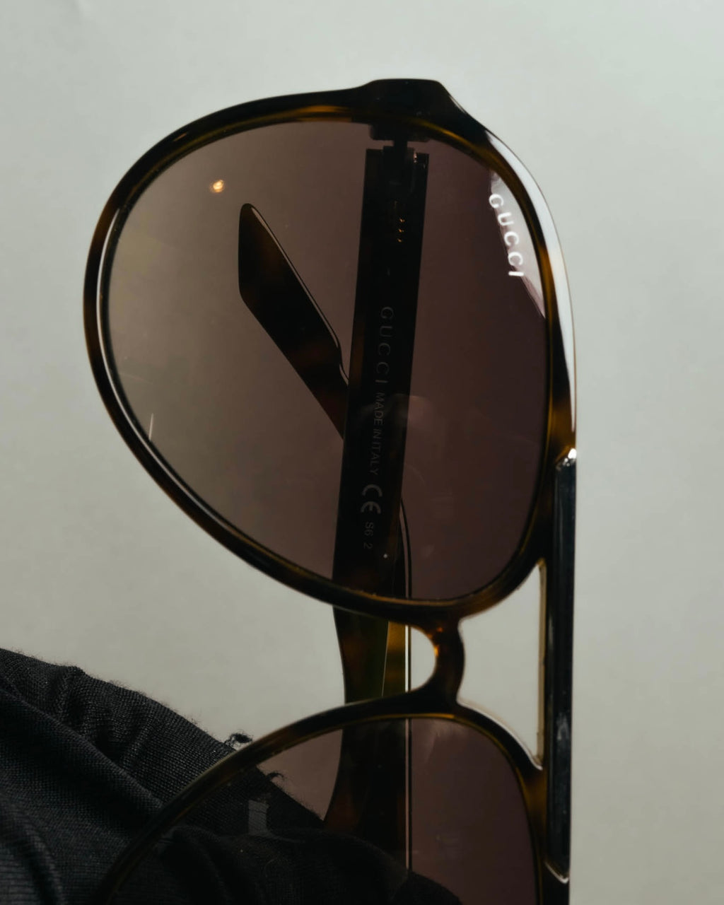 "GUCCI" 00's-10's Iconic aviator sunglasses