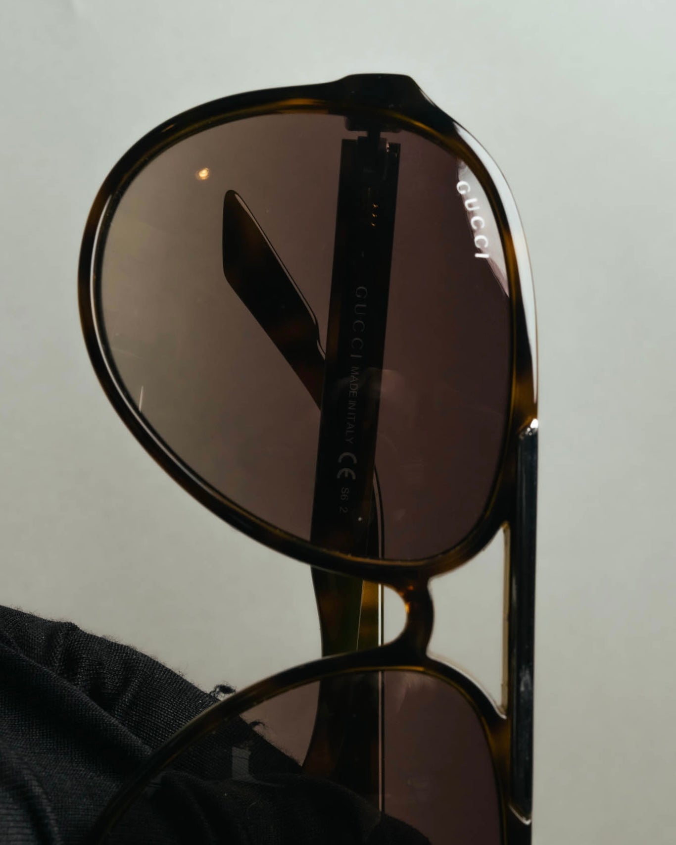 "GUCCI" 00's-10's Iconic aviator sunglasses