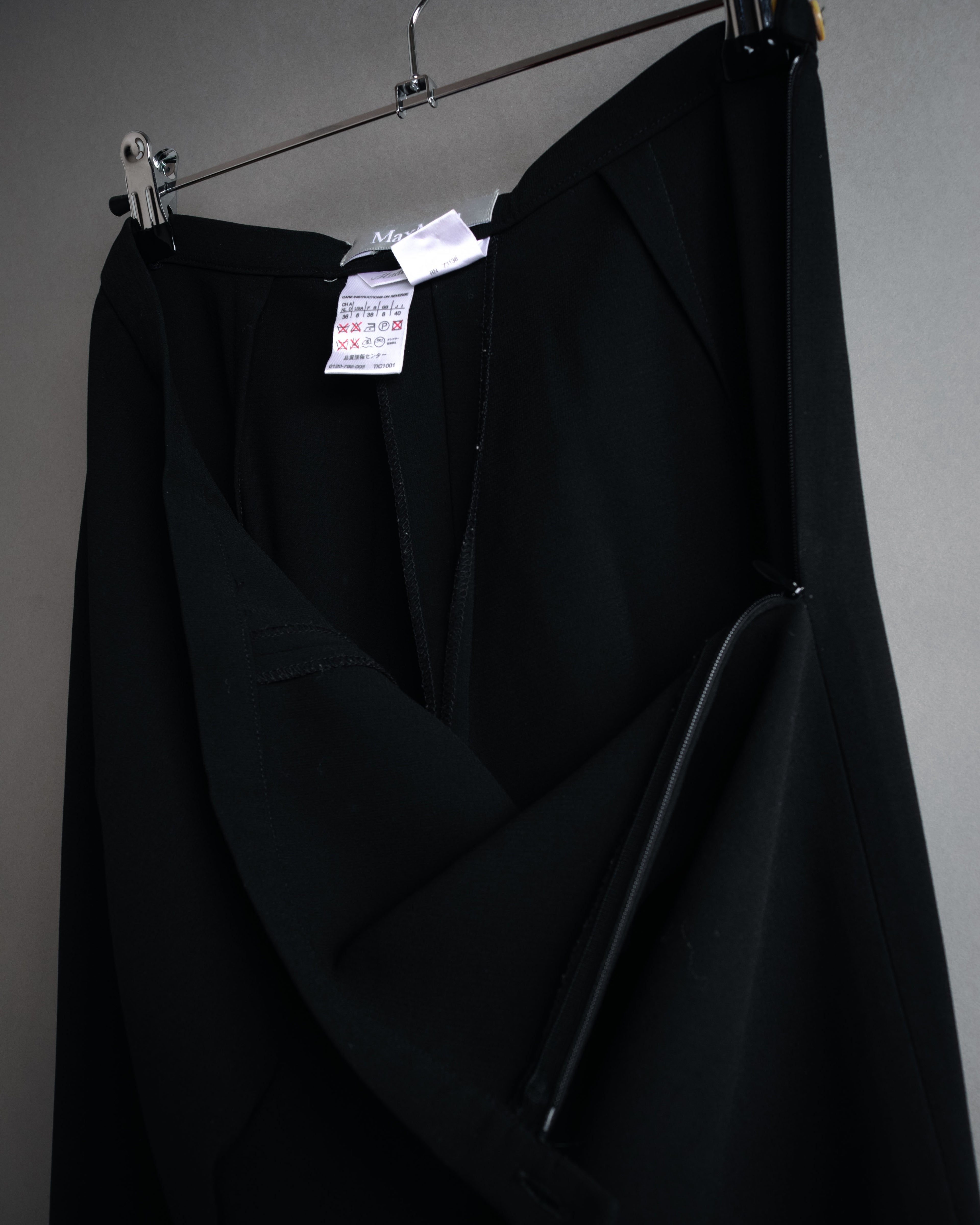 “Max Mara” 2000’s Minimal wide trousers