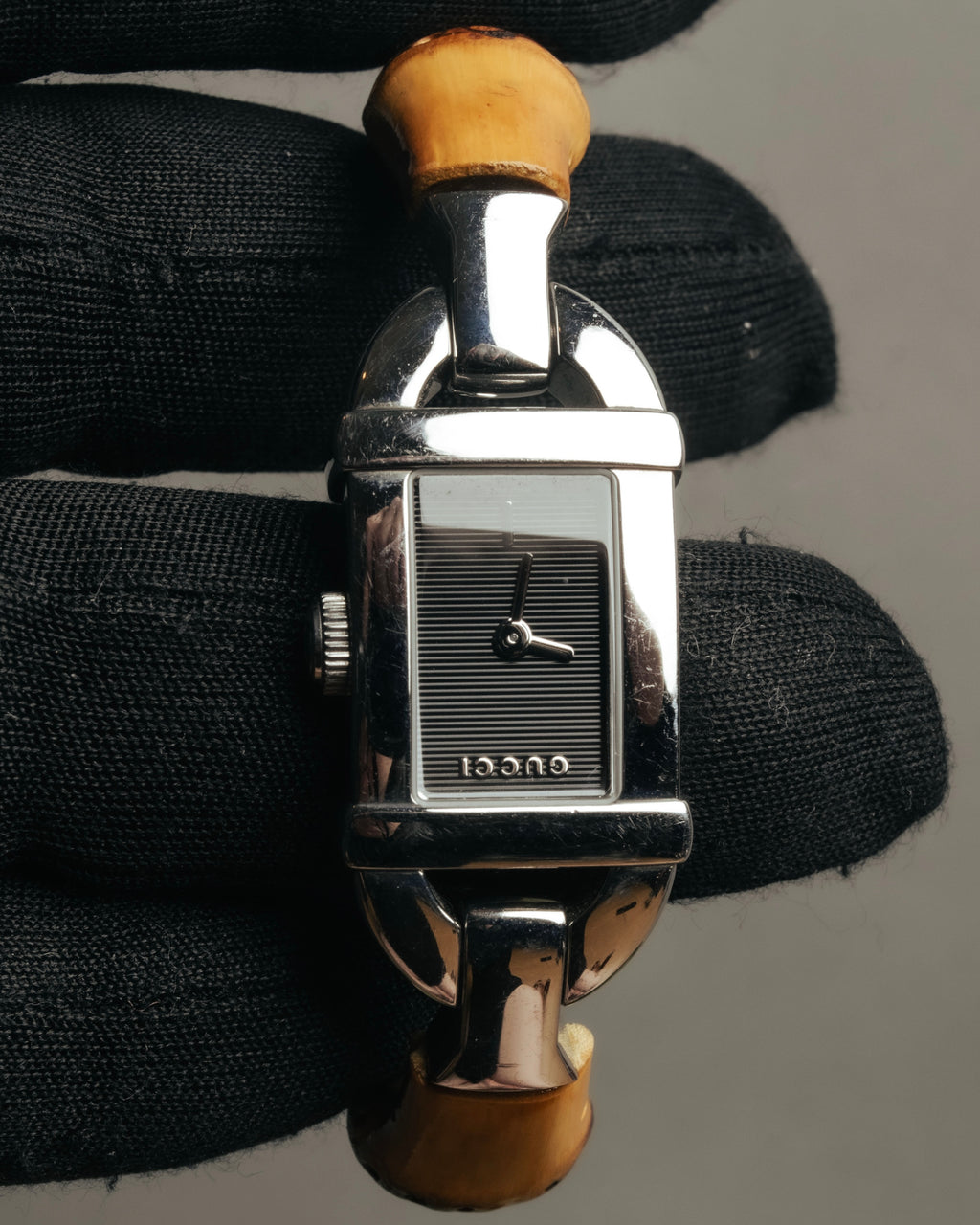 “GUCCI“ 00’s Bamboo bangle watch
