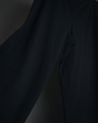 "YVES SAINT LAURENT" Elegant draped tailored slacks