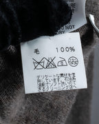 "HERMES" Margiela period cashmere high neck knit pullover