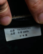 "tricot COMME des GARCONS" Floral pattern punching design tote bag