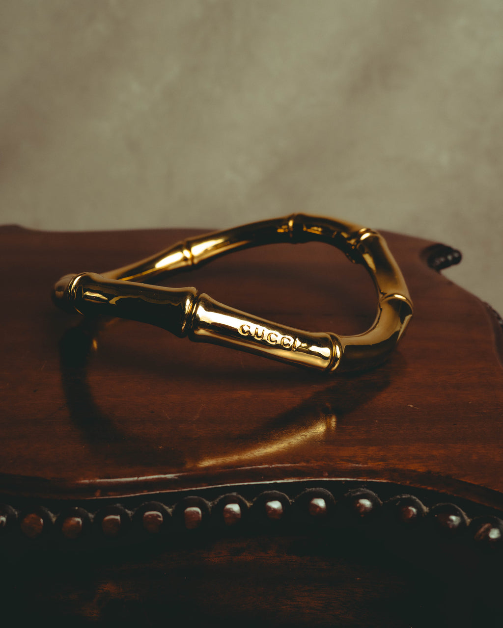 –SPECIAL– "GUCCI" 2025- Sculptural bamboo choker necklace