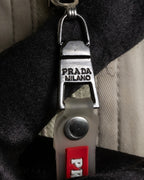 "PRADA" Military detail cotton jacket