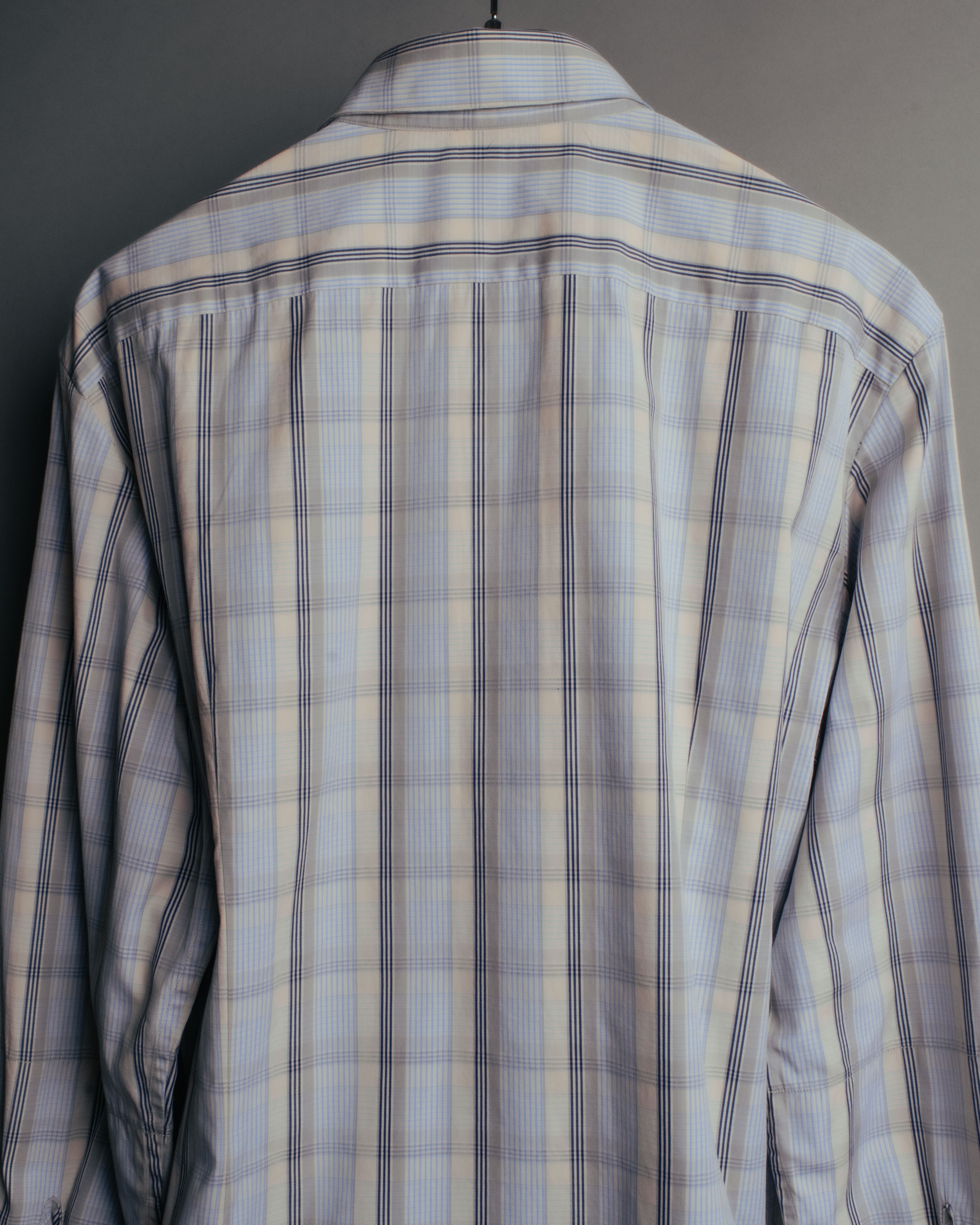 “VIKTOR & ROLF Monsieur” 00’s-10’s checked cotton dress shirt