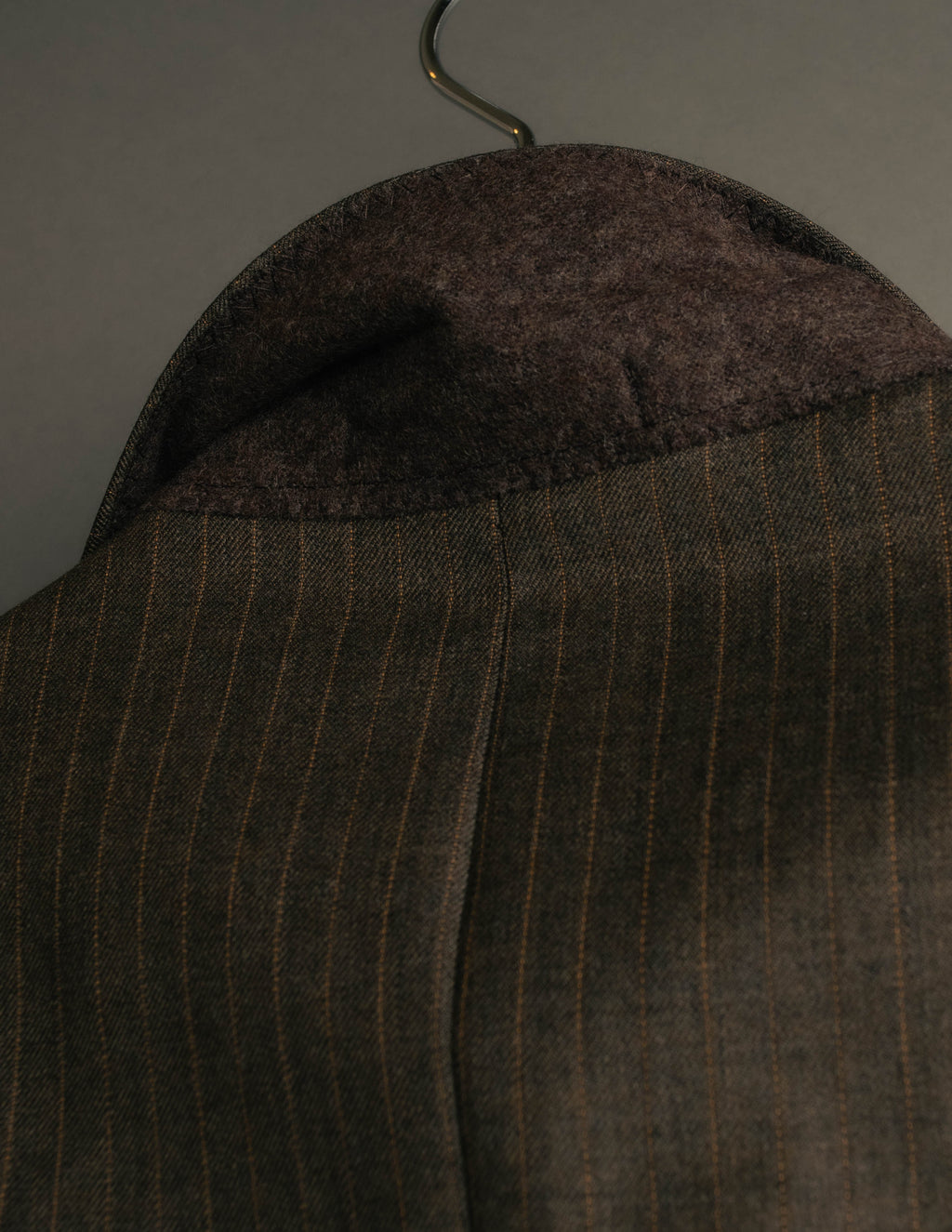 "BURBERRY LONDON" 00's-10's Classic striped double-breasted wool suit