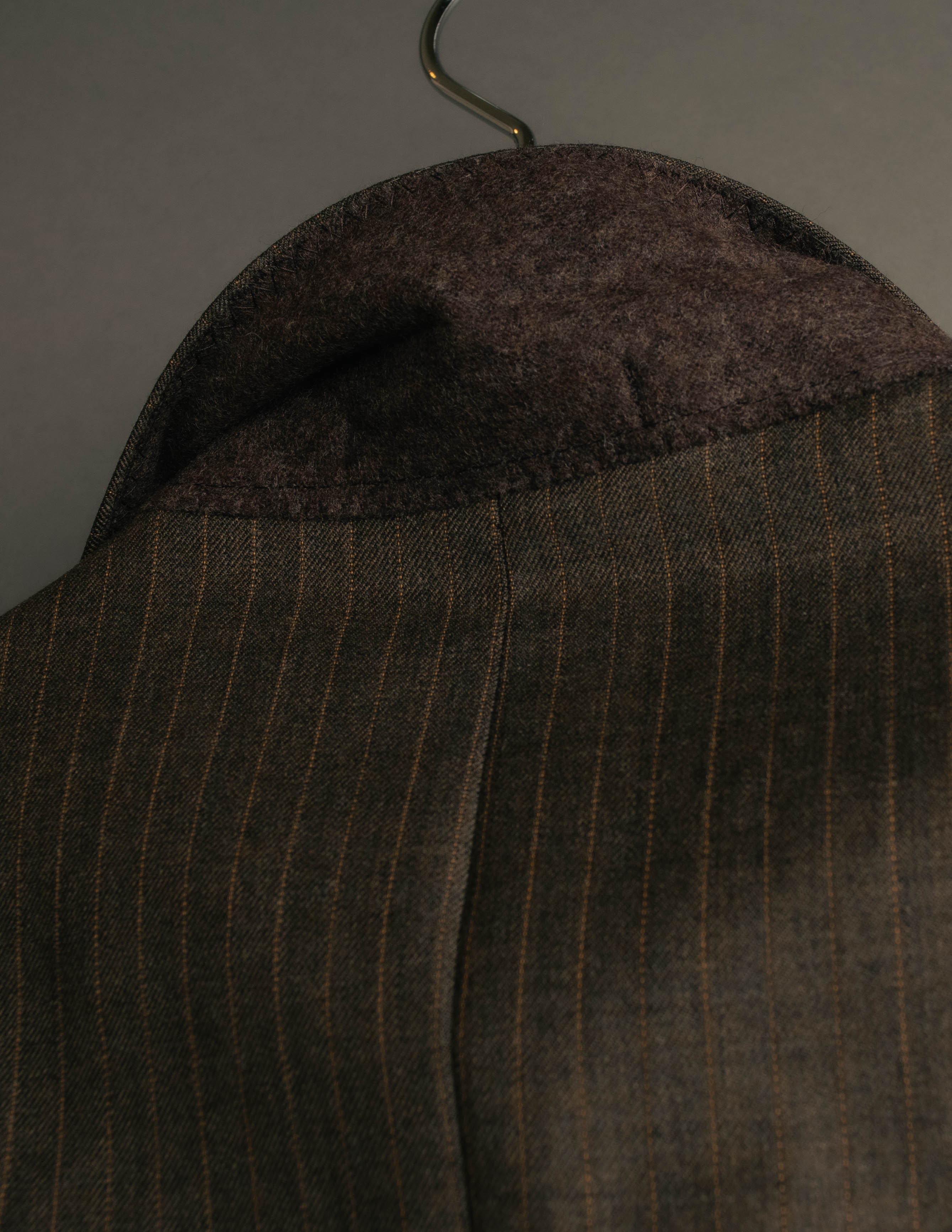 "BURBERRY LONDON" 00's-10's Classic striped double-breasted wool suit