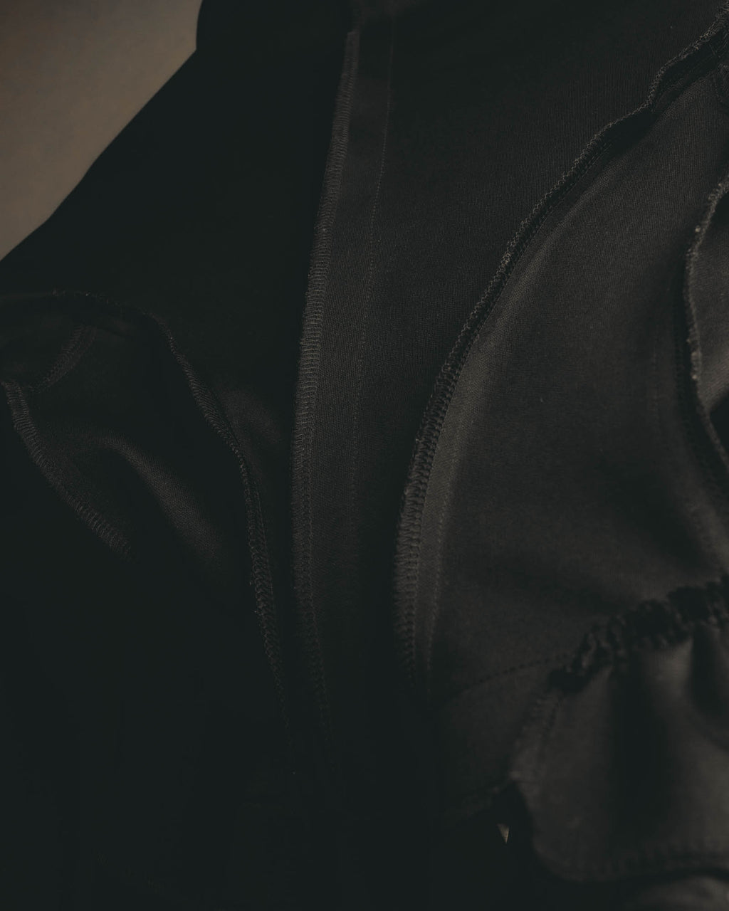 "COMME des GARÇONS" 00's Deconstructed nylon jacket