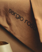 “Sergio Rossi” White open-toe heeled mules