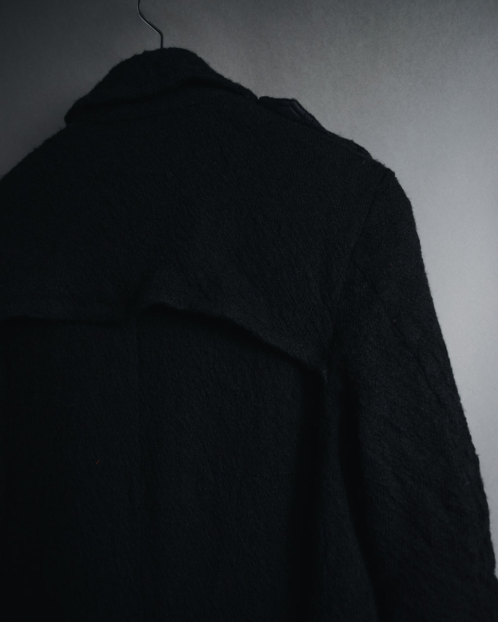 "tricot COMME des GARÇONS" 2007AW shrunk wool trench coat