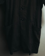 "i wish Y's bis" late 80's-90's Relaxed linen cotton long jacket