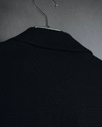 "FENDI" 80’s-90’s viscose blend structured tailored jacket