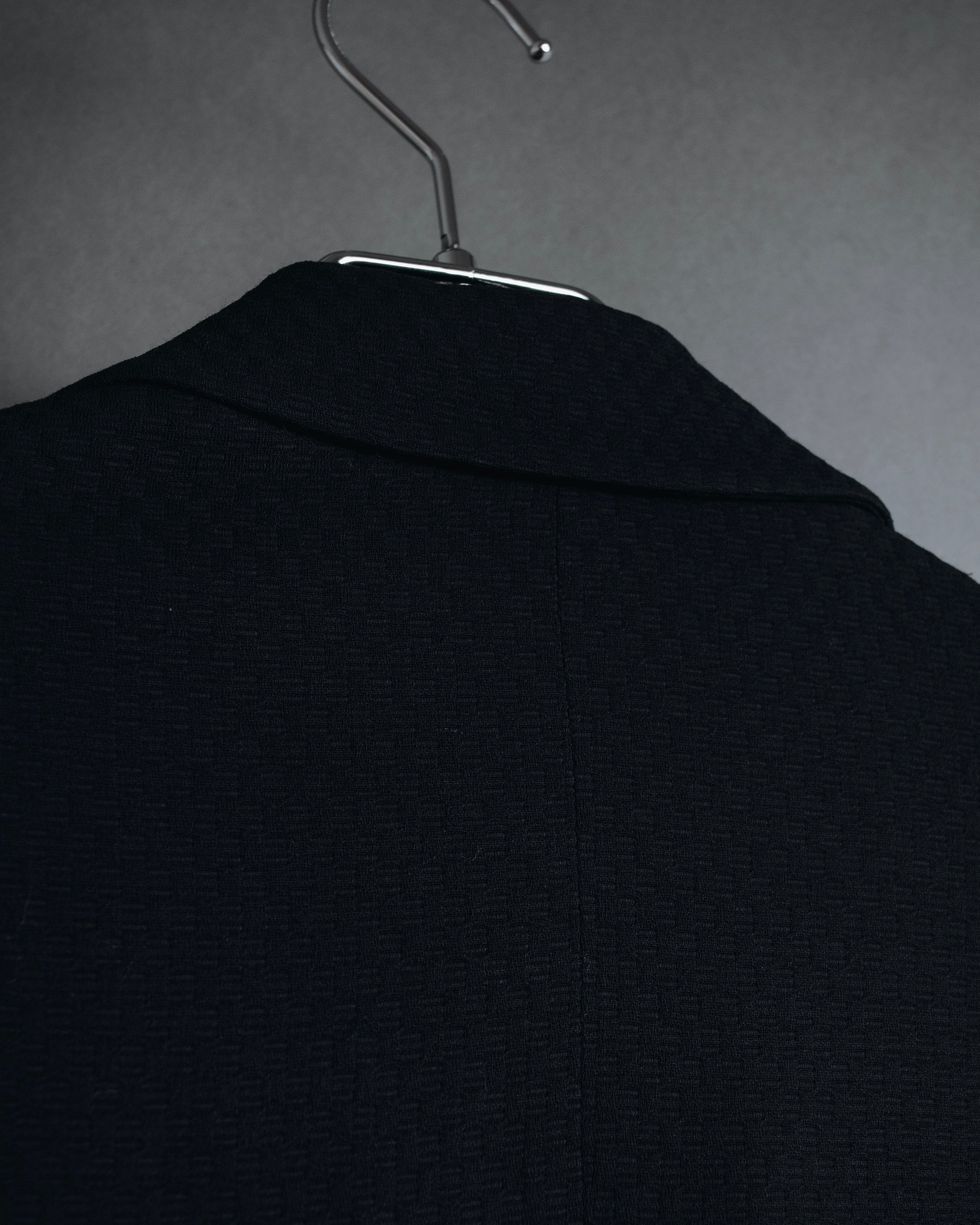 "FENDI" 80’s-90’s viscose blend structured tailored jacket