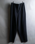 "LOEWE" Deep pleat tapered draped slacks