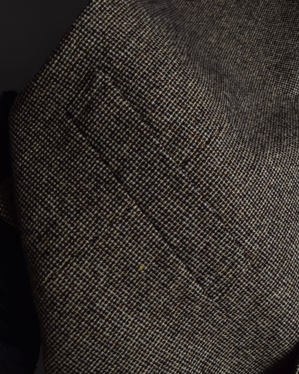 "BROOKS BROTHERS" Melange tweed three-piece suit