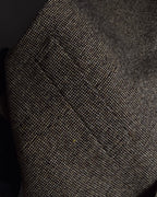 "BROOKS BROTHERS" Melange tweed three-piece suit