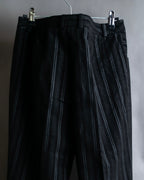 "DOLCE &amp; GABBANA" Pinstripe double-finished slacks