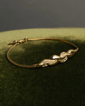 "Christian Dior" 80's-90's Gold tone rhinestone bracelet