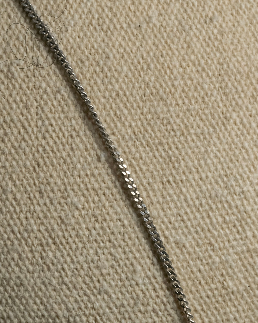 "Tiffany & Co." Silver 925 ribbon motif necklace