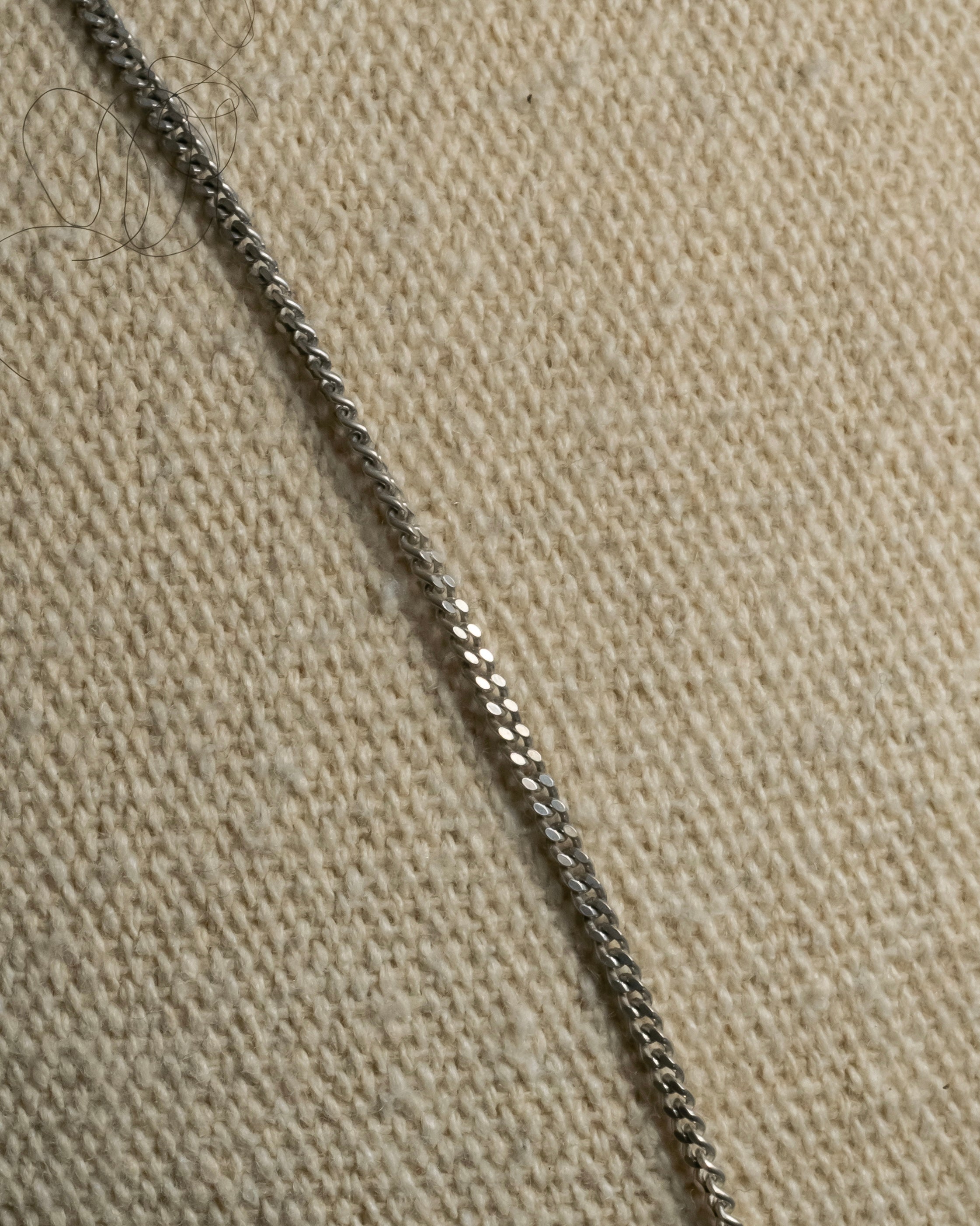 "Tiffany & Co." Silver 925 ribbon motif necklace