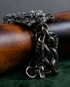 "FENDI" Star motif rhinestone bracele