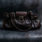 "Ferragamo" Marissa gancini motif hand bag