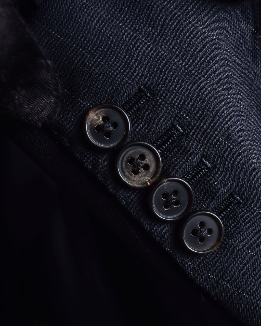 "HERMES" Pinstripe relaxed tailored jacket