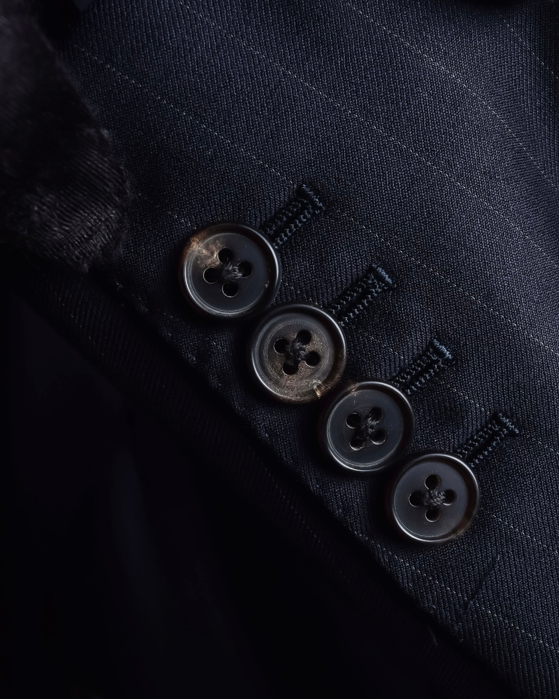 "HERMES" Pinstripe relaxed tailored jacket